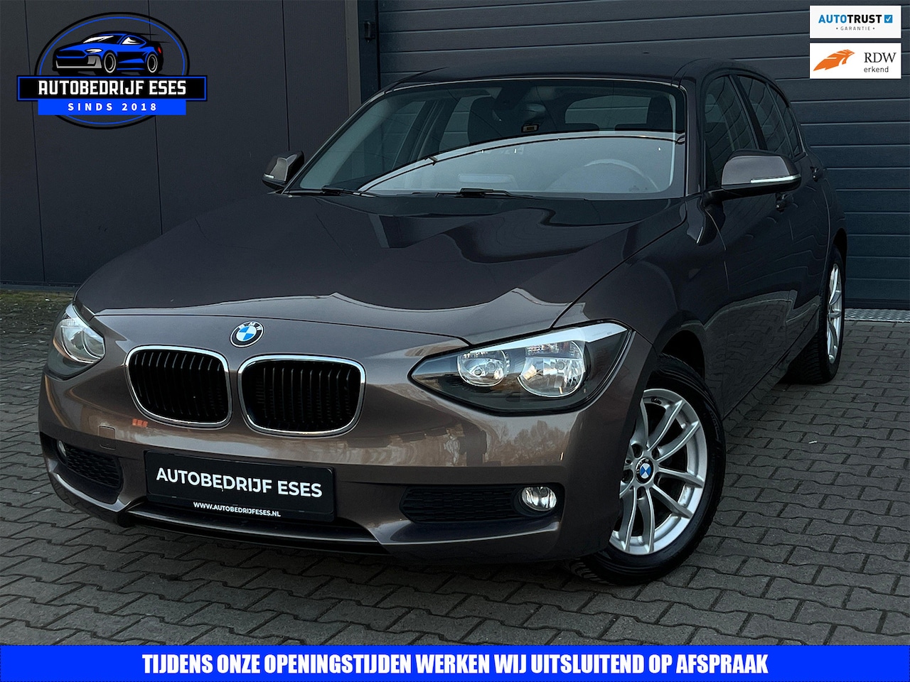 BMW 1-serie - 114i EDE |MF-STUUR|CLIMATE|STOELVW.|NAVI|PDC - AutoWereld.nl
