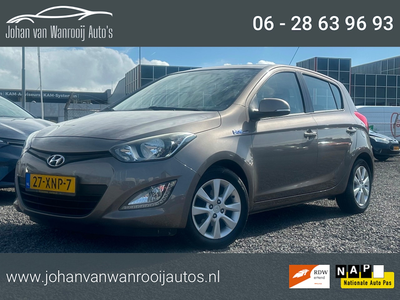 Hyundai i20 - 1.2i i-Vision/AIRCO/NW APK/1E EIGENAAR - AutoWereld.nl