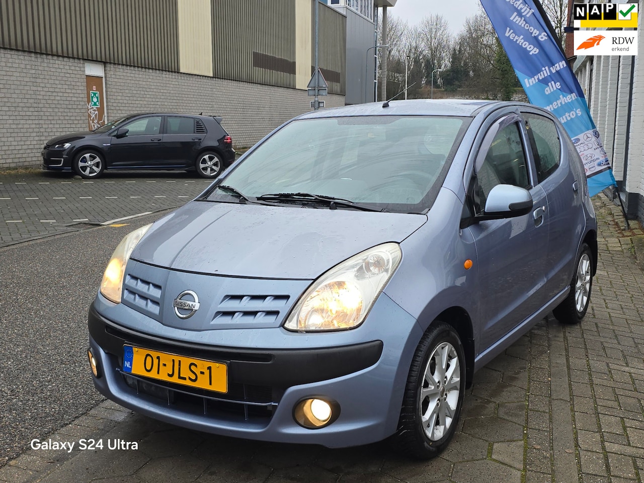 Nissan Pixo - 1.0 Acenta*zeer nette auto*nap*apk*airco*velgen*rijd perfect *inruil mog!!! - AutoWereld.nl