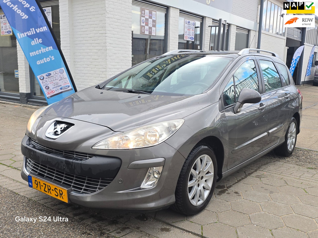 Peugeot 308 SW - 1.6 VTi XS*2e eig *niuwe apk*airco*pano*7 personen*trekhaak*airco*inruil mog!!! - AutoWereld.nl