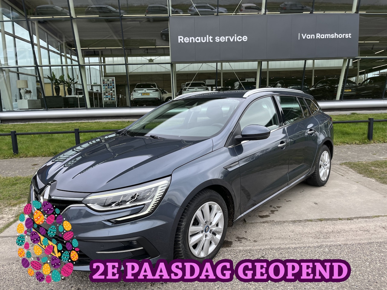 Renault Mégane E-Tech - Estate 1.6 Plug-In Hybrid 160PK Business / 2e Paasdag open 09.00-17.00 uur - AutoWereld.nl