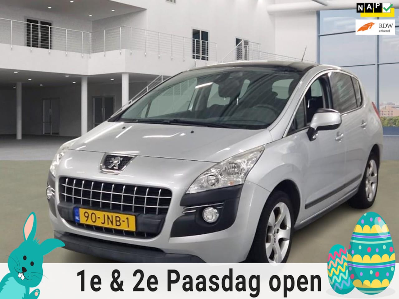 Peugeot 3008 - 1.6 VTi Première|LAGE KM MET NAP|ORIGINEEL NL|PANO|PSENSOR|AIRCO|2XSLEUTELS| - AutoWereld.nl
