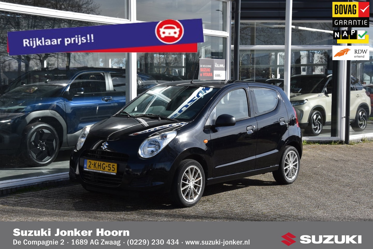 Suzuki Alto - 1.0 Comfort EASSS 1 jaar Garantie - AutoWereld.nl