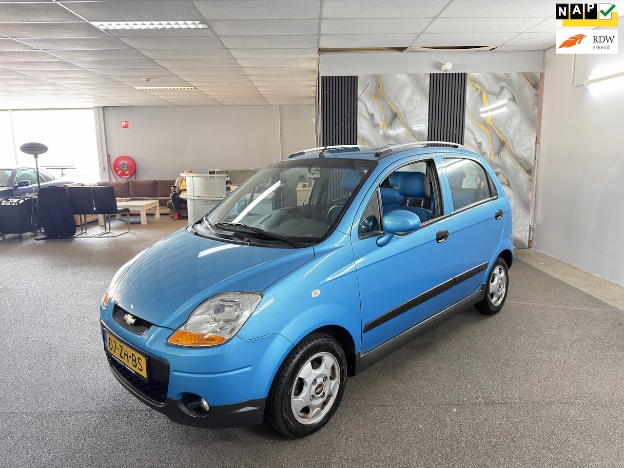Chevrolet Matiz - 0.8 Style Automaat,Airco,Carplay,Bluetooth,Navigatie,E-Ramen,N.A.P,2 sleutels,Topstaat!! - AutoWereld.nl