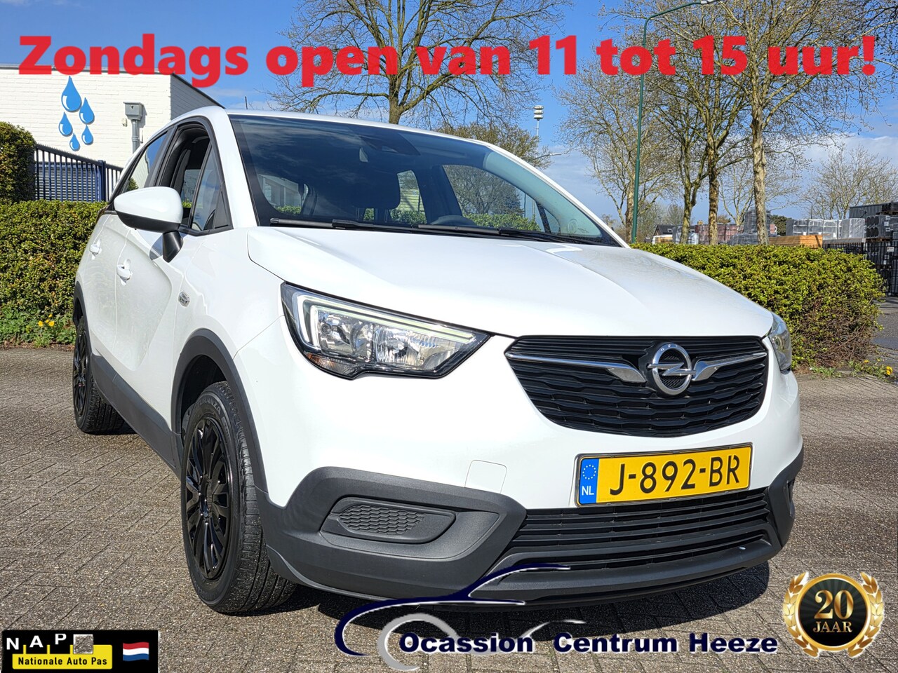 Opel Crossland X - 1.2 Edition 1.2 Edition, 1e Eig! Carplay! Navigatie! PAAS Show t/m 1e+2e PaasDag! - AutoWereld.nl