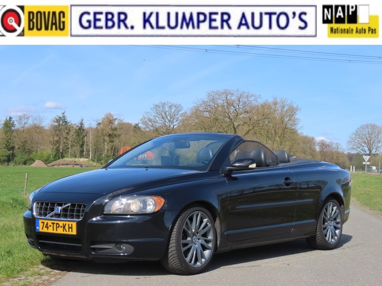 Volvo C70 Convertible - 2.5 T5 Momentum Leer, Cruise, ECC, 18" LM, Trekhaak - AutoWereld.nl