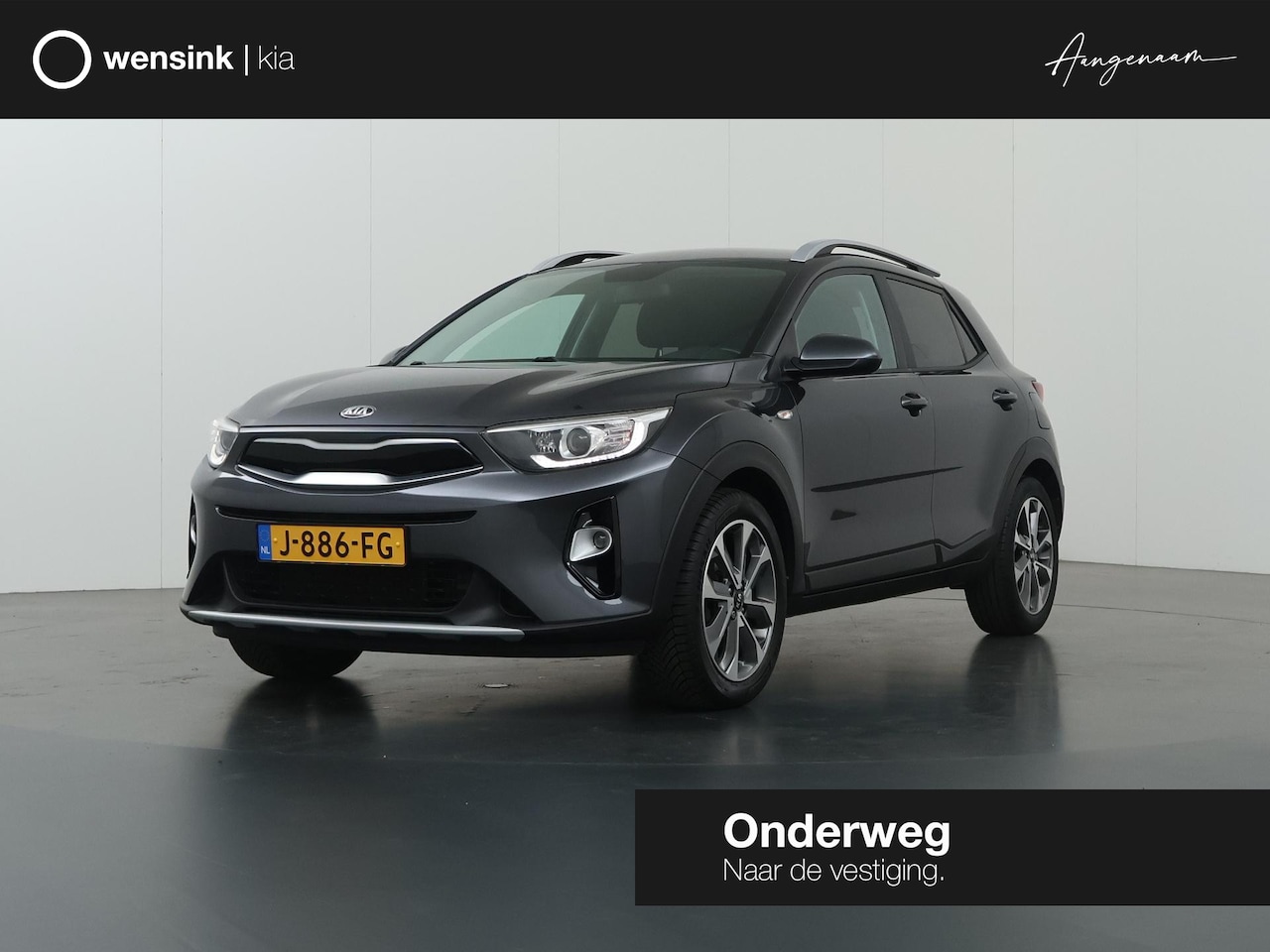 Kia Stonic - 1.0 T-GDi Sports Edition | Trekhaak | Navigatie | Parkeercamera | Airco | Cruise Control | - AutoWereld.nl
