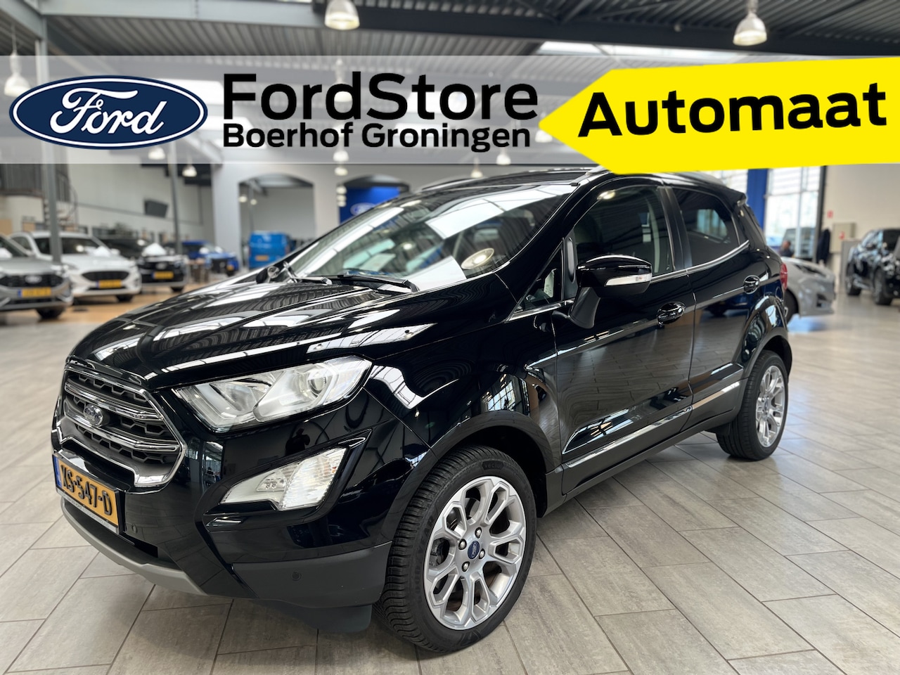 Ford EcoSport - EcoBoost 125 pkTitanium AUTOMAAT | Winter Pack | Camera | Navi | Clima | Cruise | - AutoWereld.nl