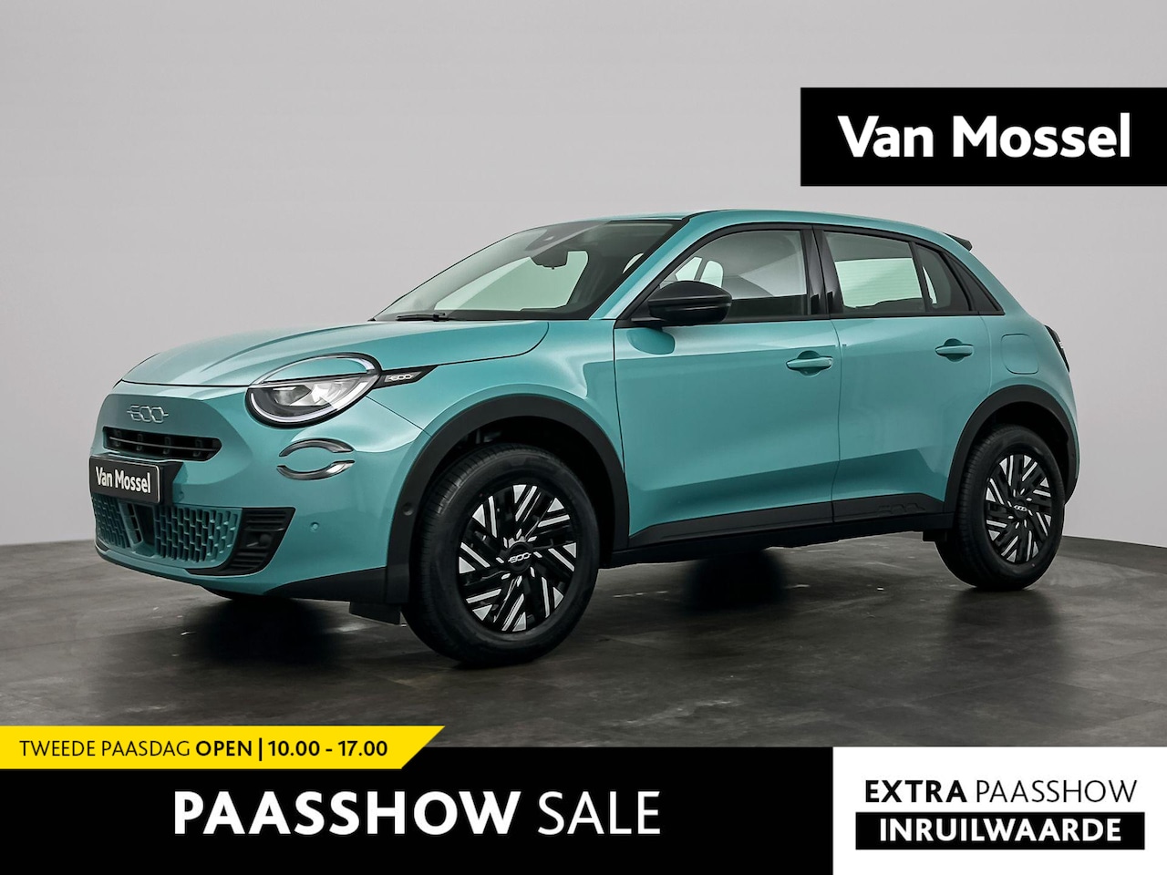 Fiat 600 - 1.2 Hybrid Urban | Achteruitrijcamera | Parkeersensoren | Dodehoek bewaking | Apple Carpla - AutoWereld.nl