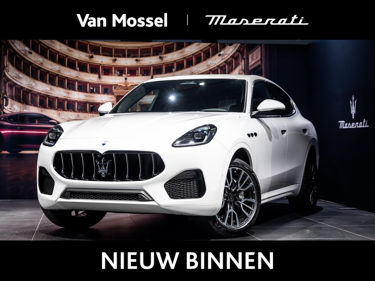 Maserati Grecale - 2.0 MHEV Base | 300pk | 360 Surround camera | Q4 aandrijving | stoelverwarming | - AutoWereld.nl