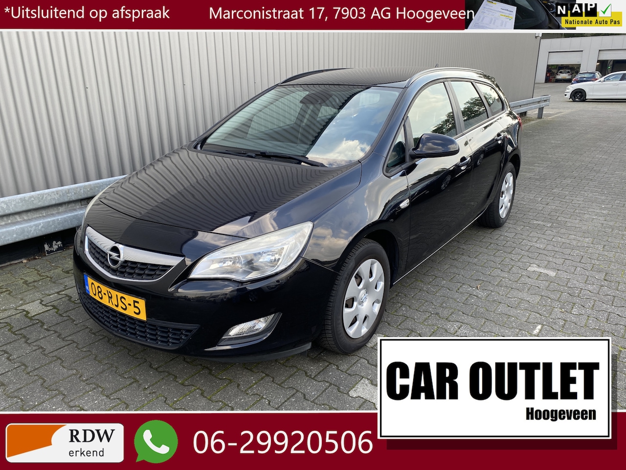 Opel Astra Sports Tourer - 1.4 Edition A/C, Navi, CC, PDC, nw. APK – Inruil Mogelijk – - AutoWereld.nl
