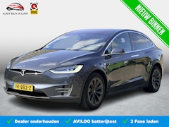 Tesla Model X - 100D 6p. SoH 90% / Trekhaak / Autopilot ( € 5.300 ) / 4x Stoelverwarming / 3 Fase / 1e Eig