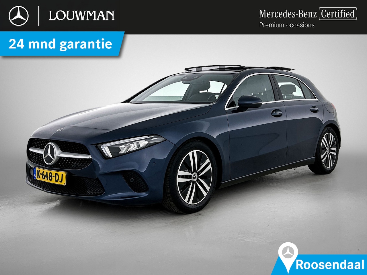 Mercedes-Benz A-klasse - 180 Business Solution Luxury | Panoramadak | Sfeerverlichting | Stoelverwarming | Augmente - AutoWereld.nl