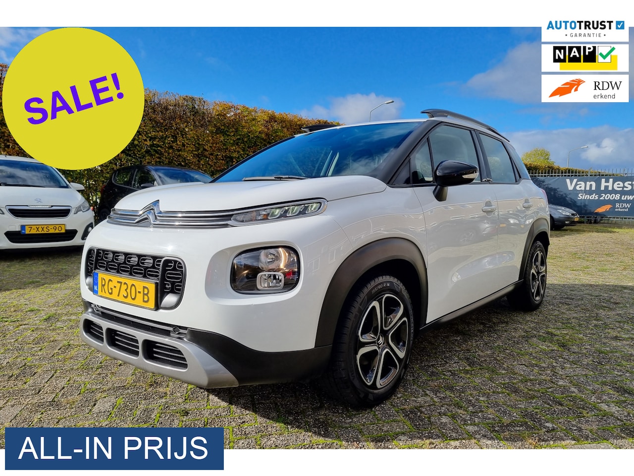 Citroën C3 Aircross - 1.2 PureTech Feel ✅1e EIGENAAR ✅DEALER ONDERHOUDEN! - AutoWereld.nl