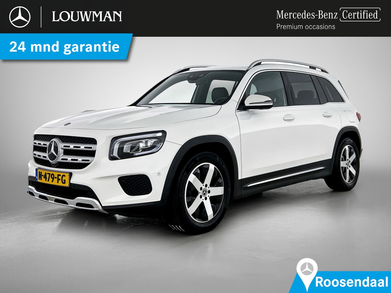 Mercedes-Benz GLB - 200 Progressive | Sfeerverlichting | LED | Alarm | Augmented Reality | Parkeerpakket met C - AutoWereld.nl