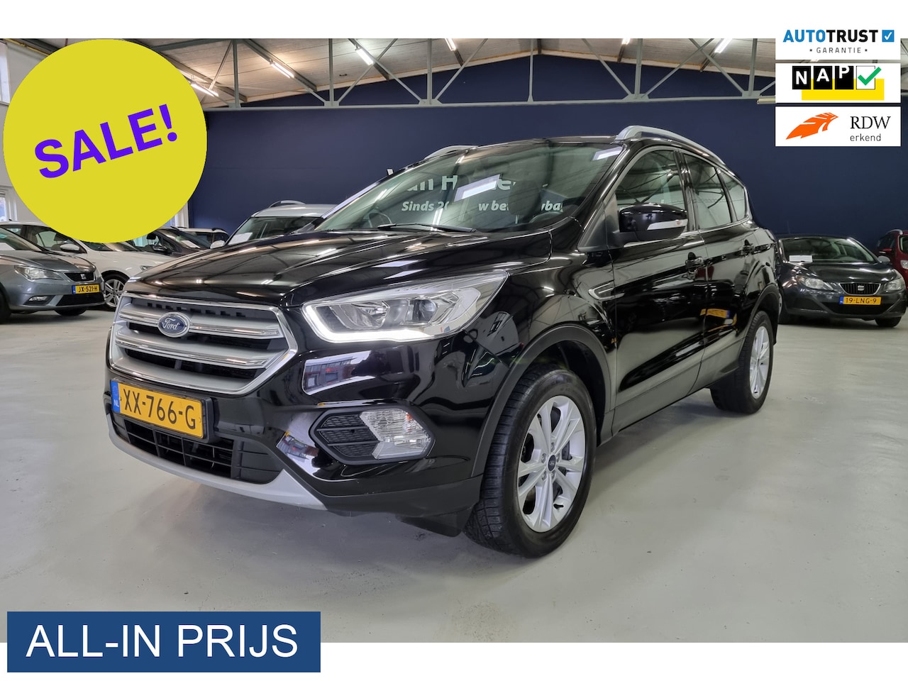 Ford Kuga - 1.5 EcoBoost Ultimate ✅MOOIE AUTO!! ✅TREKHAAK - AutoWereld.nl