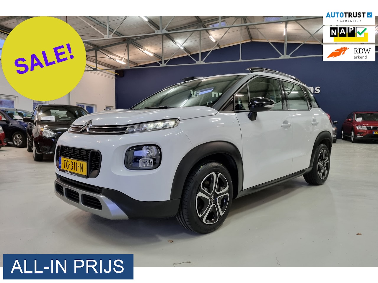 Citroën C3 Aircross - 1.2 PureTech Feel ✅NETTE AUTO ✅TREKHAAK - AutoWereld.nl