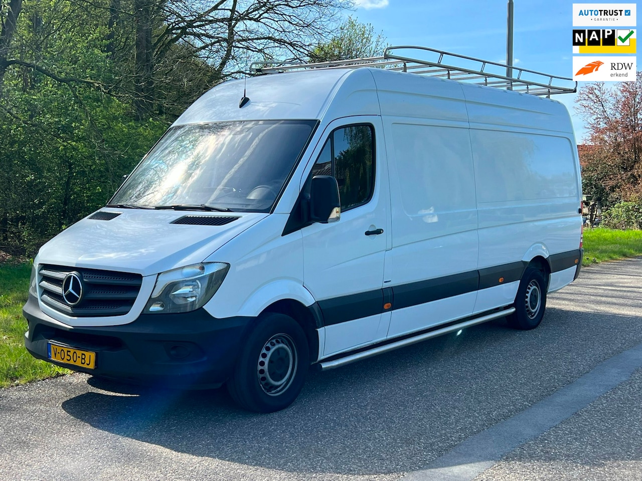 Mercedes-Benz Sprinter - 514 2.2 CDI 432 Maxi / Aut / 3-zits / Euro 6 - AutoWereld.nl