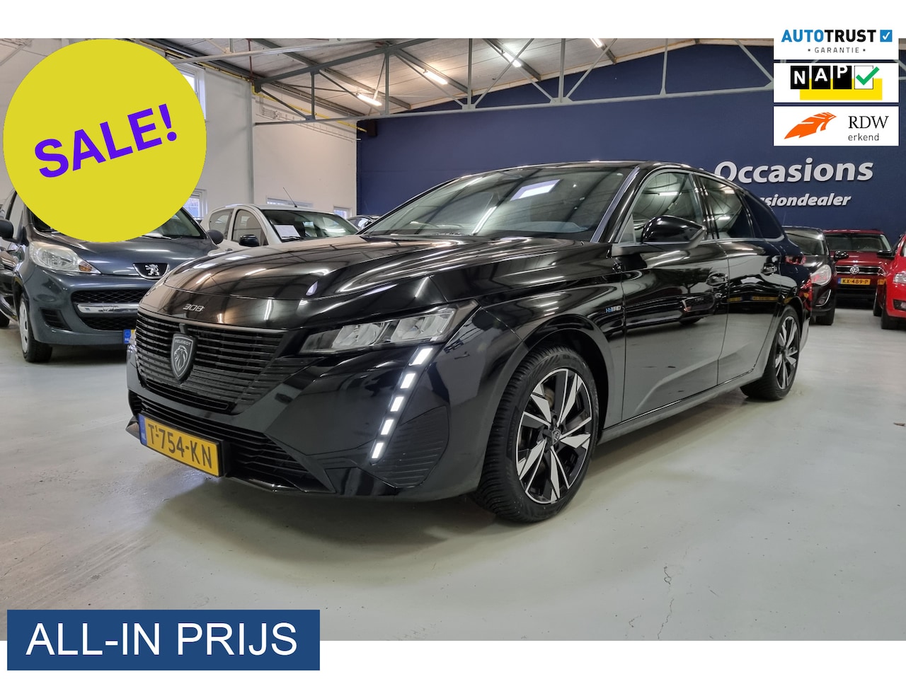 Peugeot 308 SW - 1.6 Plug-in Hybrid 180 Active Pack Business ✅SoH 100% ✅TREKHAAK - AutoWereld.nl