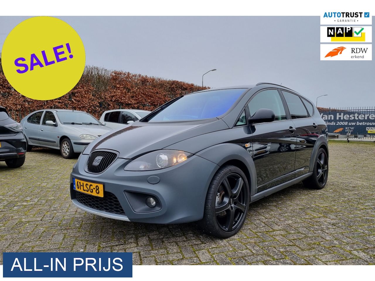 SEAT Altea - 2.0 TSI Freetrack AUTOMAAT ✅AWD / 4WD / 4X4 ✅MOOIE AUTO!! - AutoWereld.nl
