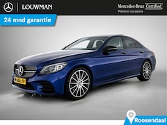 Mercedes-Benz C-klasse - 180 AMG Nightpakket | Panoramadak | Burmester® | 360° Camera | Alarm | Sfeerverlichting |