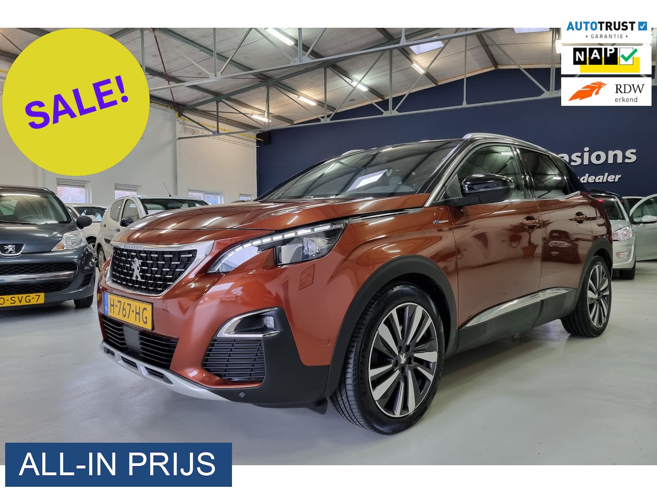 Peugeot 3008 - 1.6 HYbrid4 300 Première Avantage ✅NIEUW ACCUPAKKET!! ✅300PK! - AutoWereld.nl