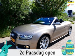 Audi A5 Cabriolet - 2.0 TFSI Quattro Pro Line S 211pk 2e eig. Automaat Leder