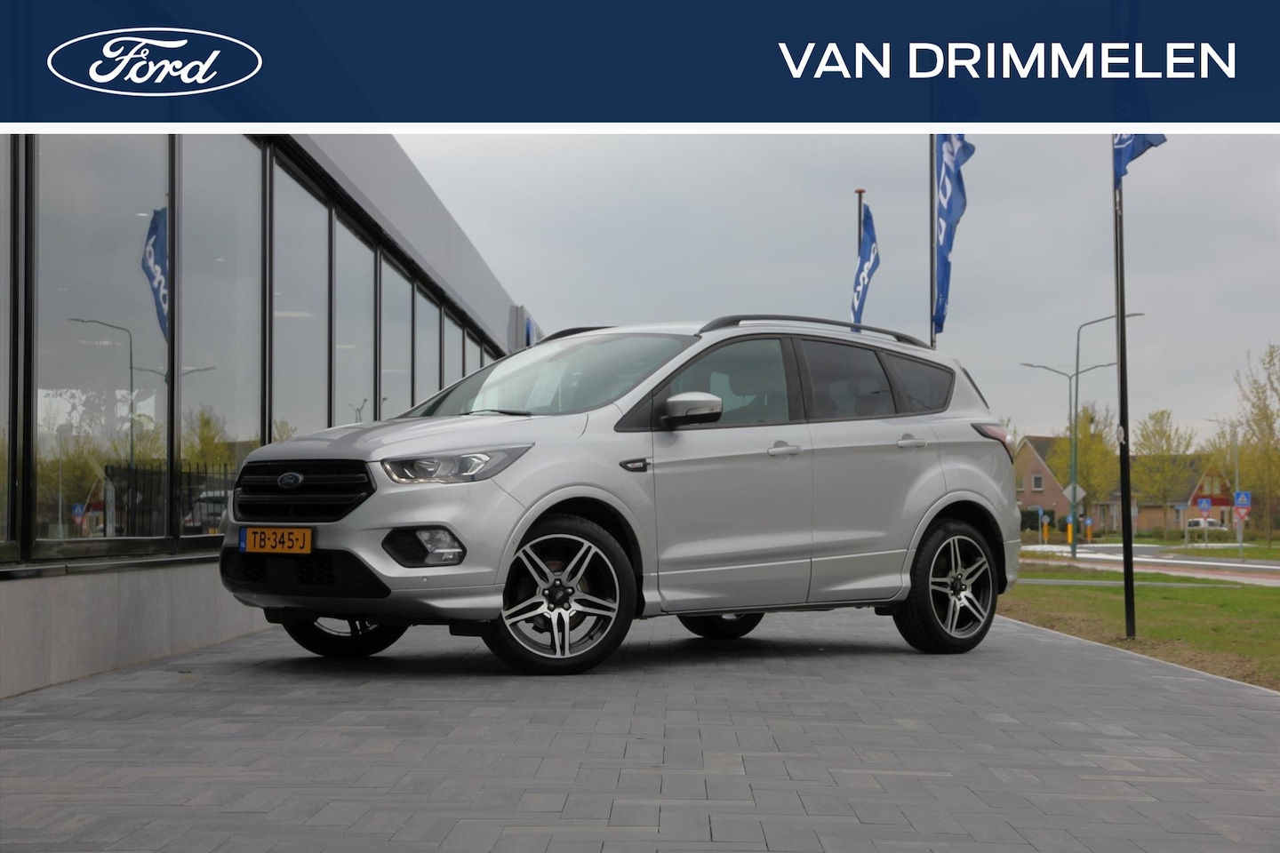 Ford Kuga - 1.5 EcoBoost 120PK 2WD ST Line | Trekhaak | Clima | Cruise | 19 inch | Nieuwe motor! - AutoWereld.nl