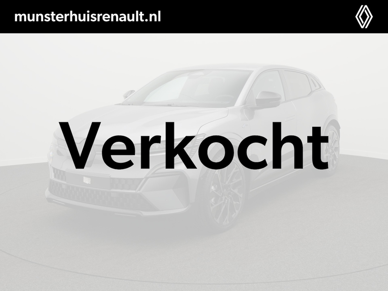 Renault Mégane E-Tech - comfort range esprit alpine 60 kWh - NIEUW - Pack Driving & Sound - - AutoWereld.nl