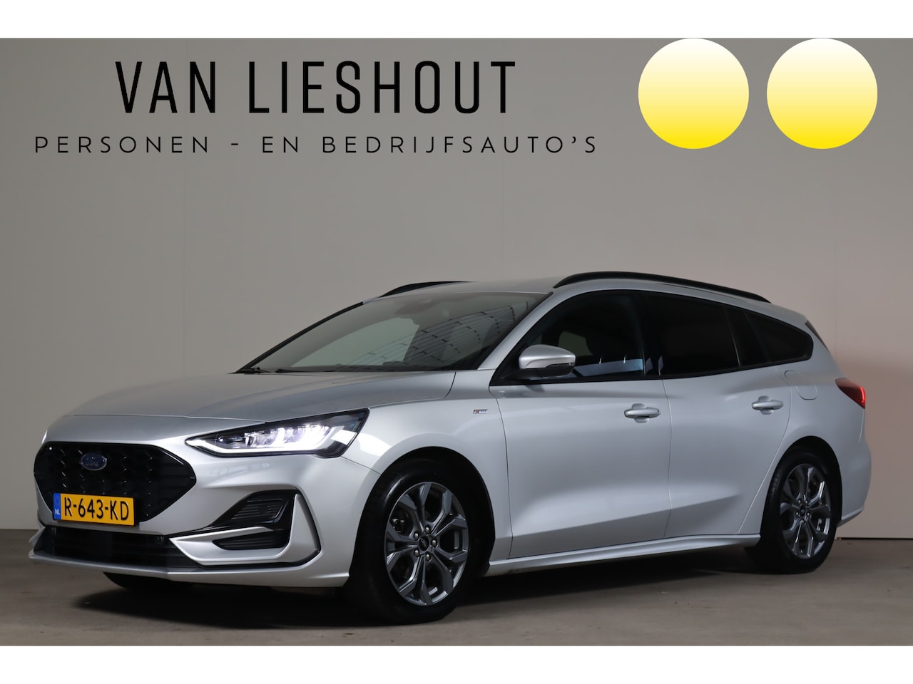 Ford Focus Wagon - 1.0 EcoBoost Hybrid ST Line X NL-Auto!! NIEUW TYPE!! -- 2e PAASDAG OPEN 11.00 t/m 16.00 UU - AutoWereld.nl
