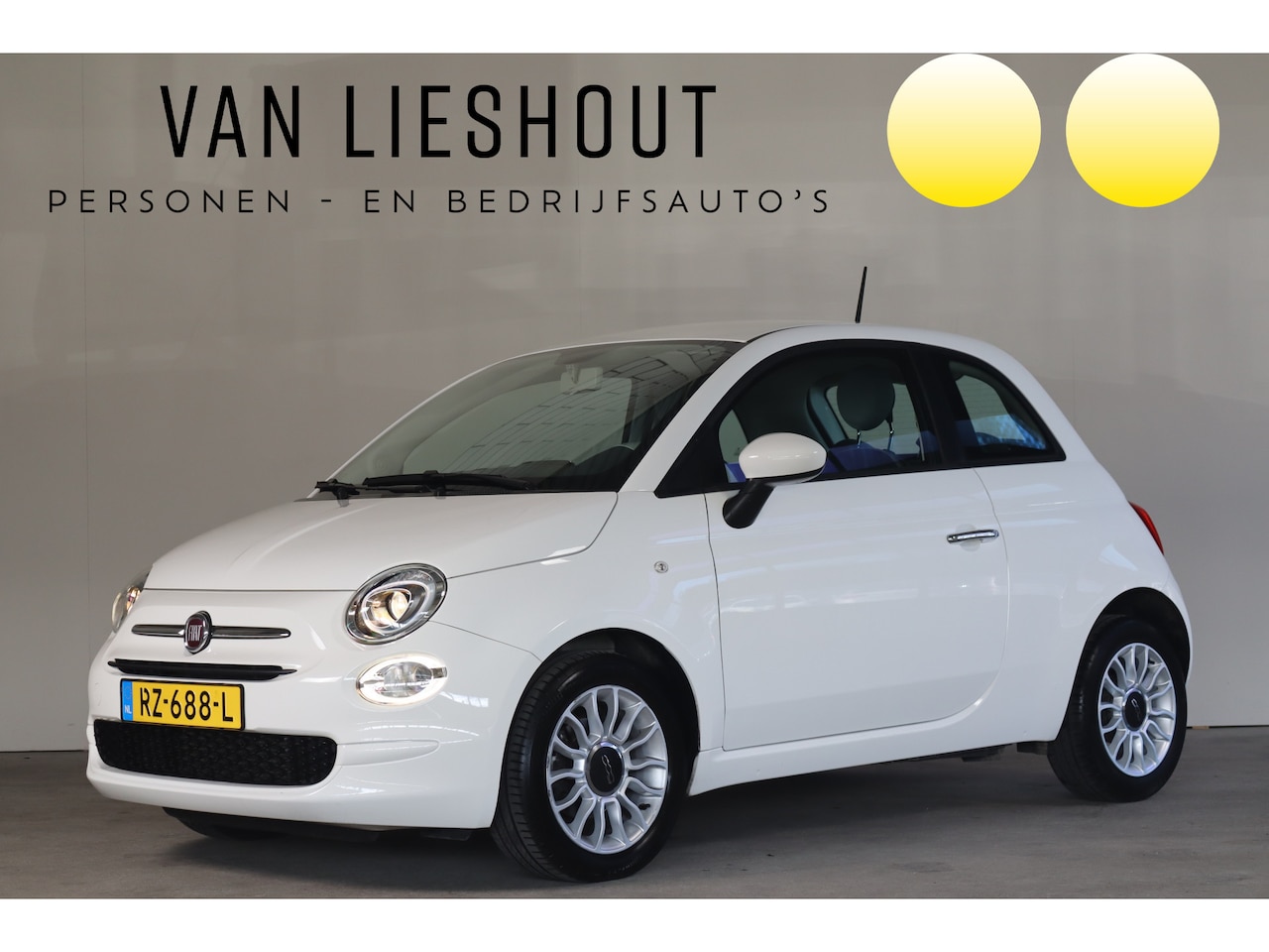 Fiat 500 - 0.9 TwinAir Turbo Popstar - NL- Auto!! Cruise I Radio I Airco -- 2e PAASDAG OPEN 11.00 t/m - AutoWereld.nl