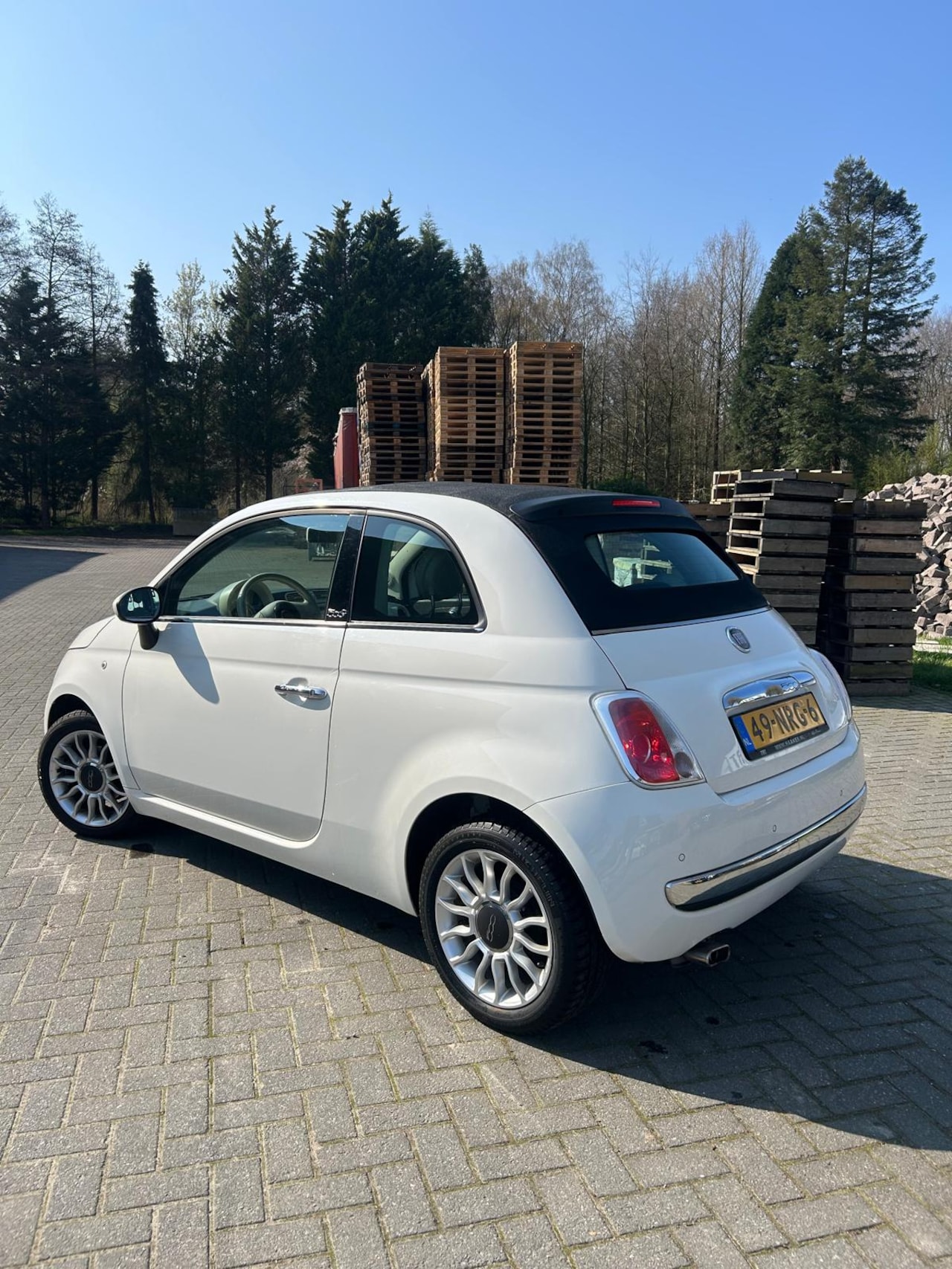 Fiat 500 C - 1.2 Lounge ✅Fiat 500C 1.2 AUTOMAAT Cabrio 102177 KM NAP✅ - AutoWereld.nl