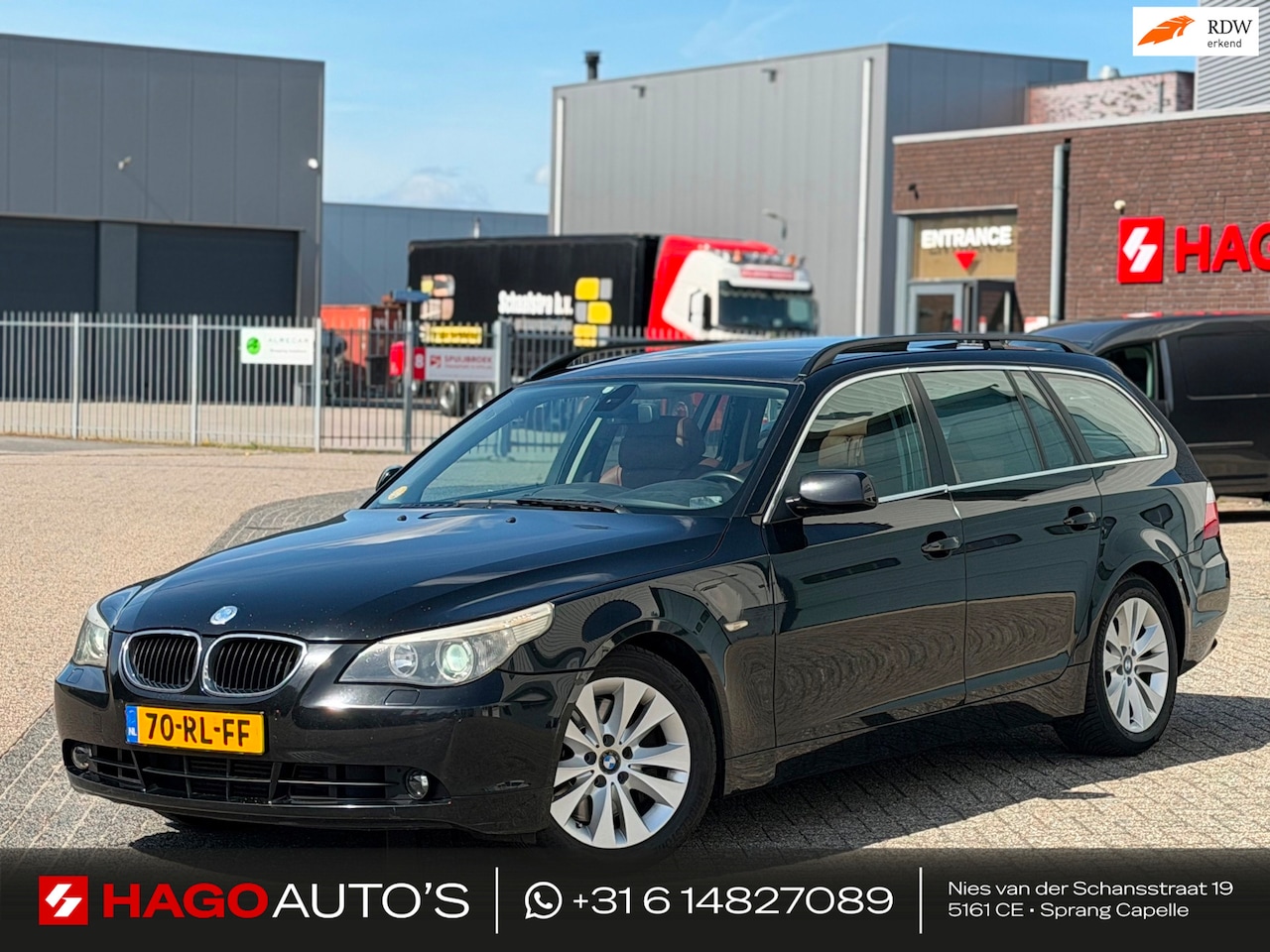 BMW 5-serie Touring - 535d High Executive XENON/NAVI/LEDER/PANO/MEMORY/STOELVERW - AutoWereld.nl
