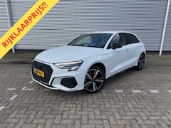 Audi A3 Sportback - 40 TFSI e Edition S-line, Leder/Alcantara, Virtueel/Camera, Carplay, Navigatie, Cruisecont