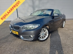 BMW 2-serie Cabrio - 218i High Executive, airco, navigatie, stoelverwarming, parkeersensoren, cruisecontrol,