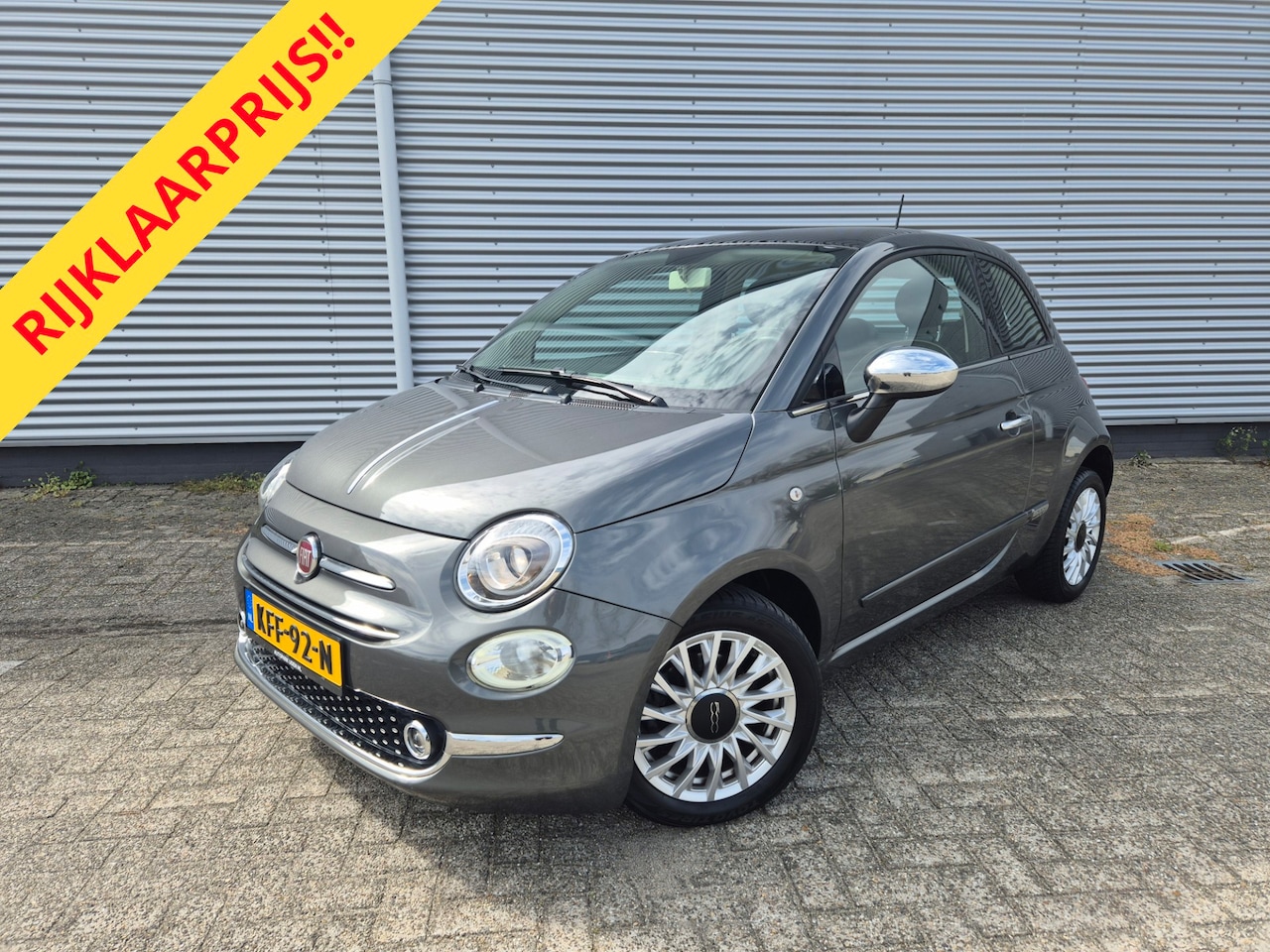 Fiat 500 - 1.2 Lounge Panorama,Airco,Parksensoren,sportvelgen, - AutoWereld.nl