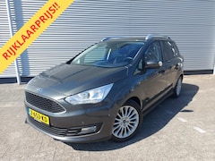 Ford Grand C-Max - 1.0 Titanium, airco, cruise, navigatie/camera, stoel/stuurverwarming, voorruit verwarmd, p