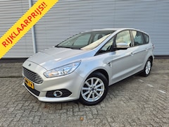 Ford S-Max - 1.5i H6 Clima, Stoel/stuur/voorruit verwarming, Adroid, Navigatie, trekhaak, pdc ,