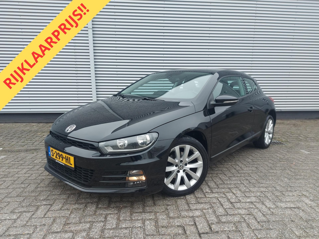 Volkswagen Scirocco - 1.4 TSI airco,cruise,stoelverwarming,parkeersensoren, - AutoWereld.nl