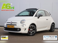 Fiat 500 C - 1.0 Hybrid Sport Cabrio 16 inch LMV Half Leder Navigatie Carplay Android Climate Cruisecon