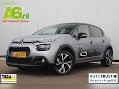 Citroën C3 - 1.2 PureTech Shine Navigatie Achteruitrijcamera 17 inch LMV Carplay Android Clima Cruise R