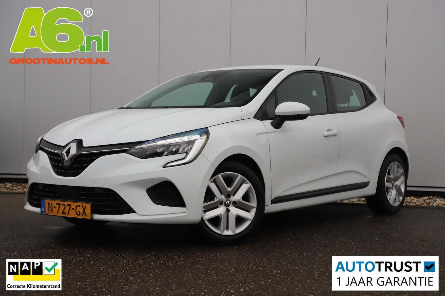 Renault Clio - 1.0 TCe Zen Navigatie Airco Cruise Control Carplay Android LED - AutoWereld.nl