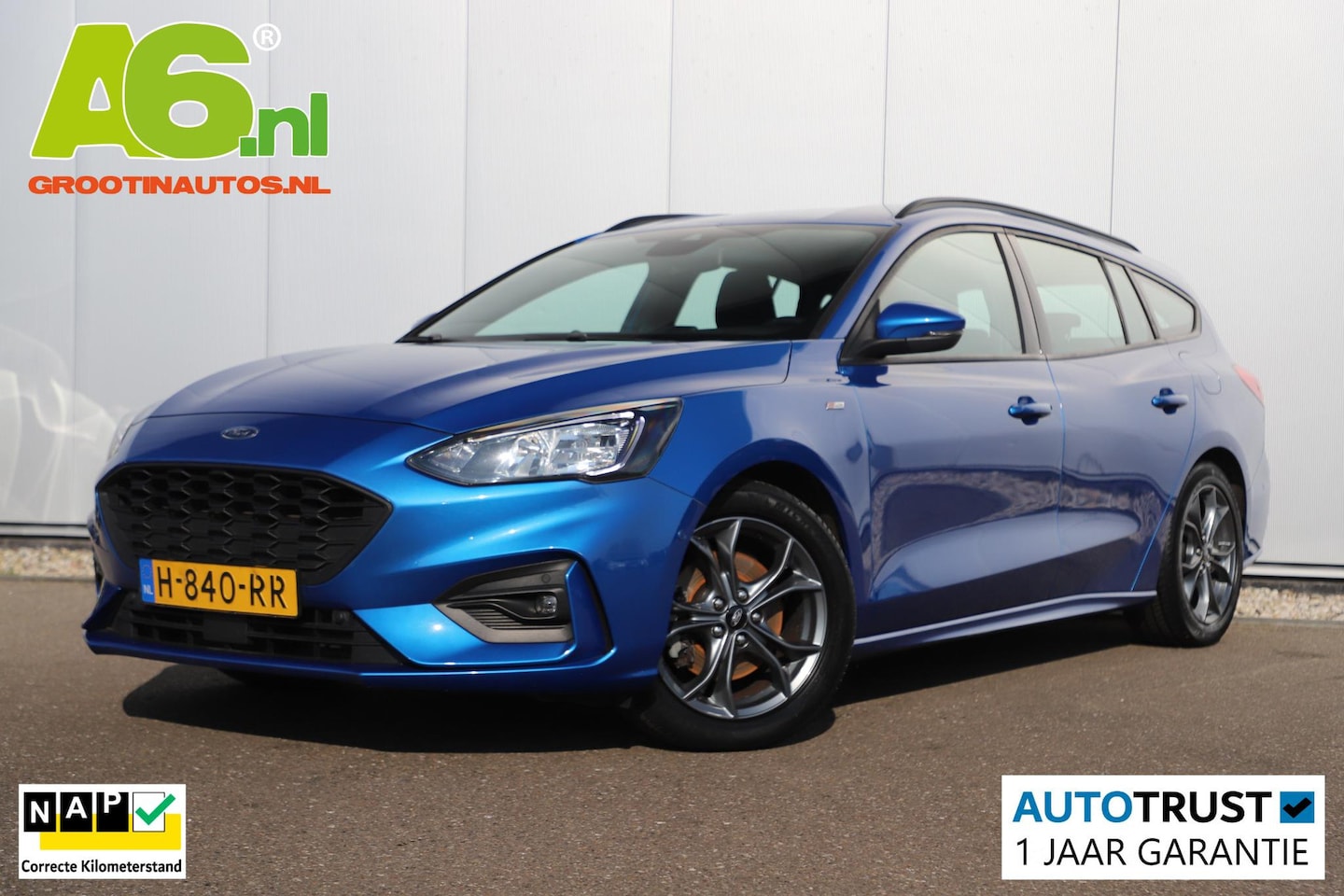 Ford Focus Wagon - 1.0 EcoBoost ST Line Business Navigatie Achteruitrijcamera Winter Pakket Stuur & Stoelverw - AutoWereld.nl
