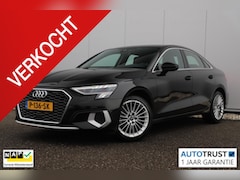 Audi A3 Limousine - 30 TFSI Advanced edition Trekhaak Sportstoelen Navigatie Carplay Android Full LED 17 inch
