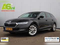 Skoda Octavia Combi - 1.0 TSI Business Edition Plus Leder Trekhaak Virtual Cockpit Navigatie Carplay Android Cli