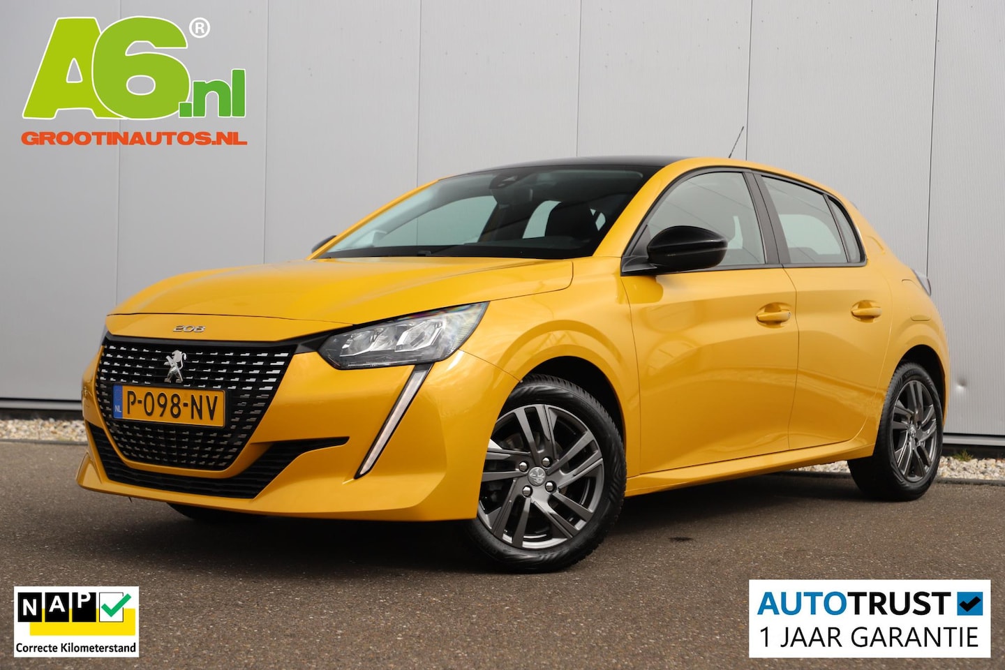 Peugeot 208 - 1.2 PureTech Active Pack NIEUWE DB RIEM! Zwart Dak Carplay Android Navigatie Airco Cruise - AutoWereld.nl