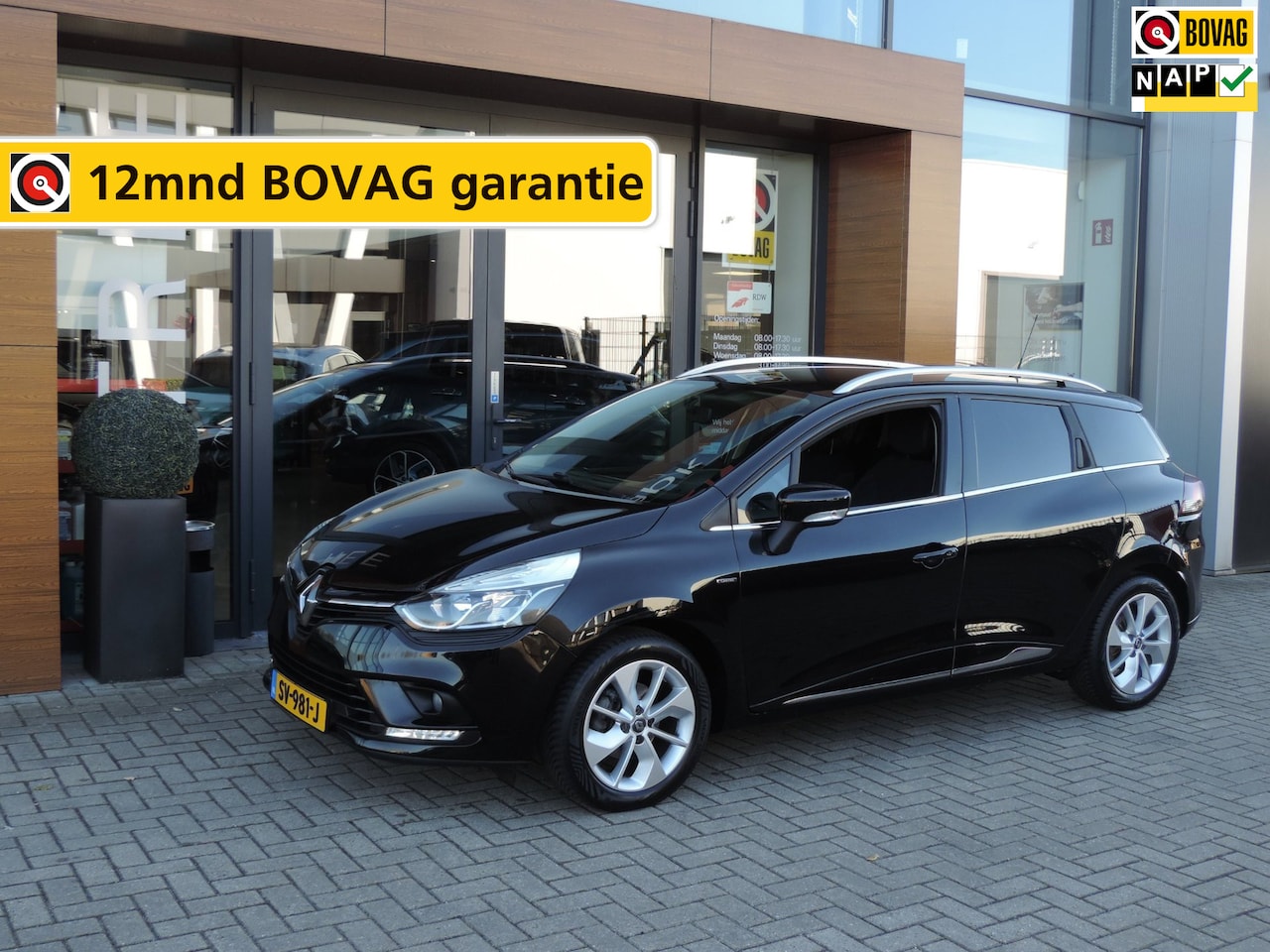Renault Clio - 0.9 TCe Limited 78.000km | Keyless | 16” Allseason | PDC | Navi | Bluetooth | Cruise contr - AutoWereld.nl