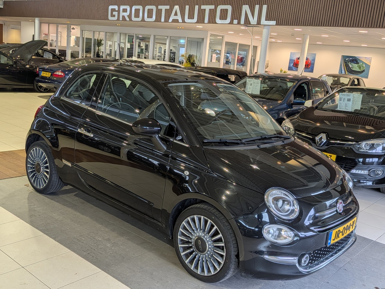 Fiat 500 - 0.9 TwinAir Rock Millionaire Panoramadak, Airco, Stuurbekrachtiging - AutoWereld.nl