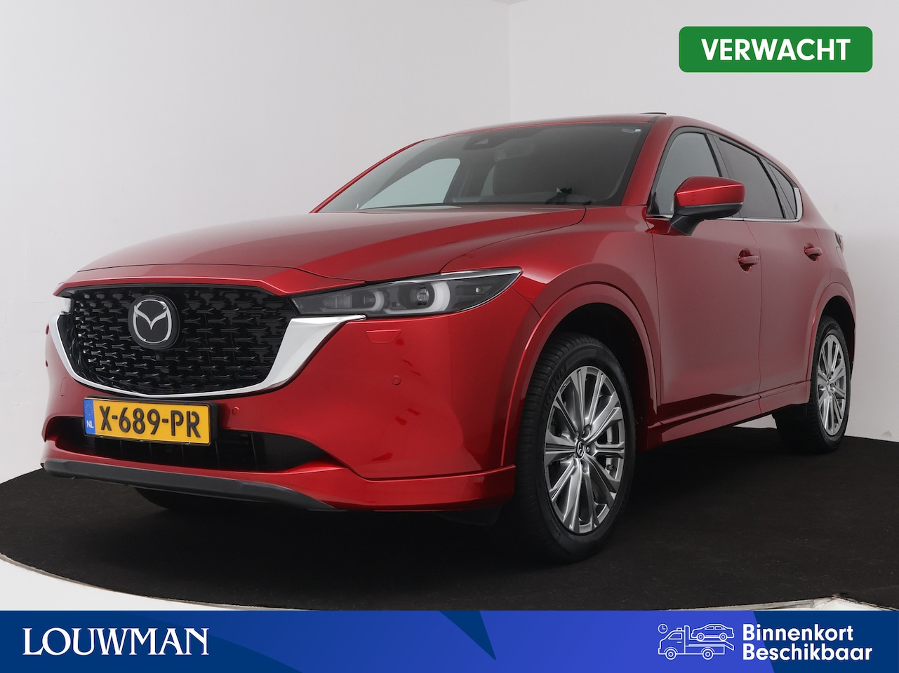 Mazda CX-5 - 2.0 e-SkyActiv-G M Hybrid 165 Takumi | Elektrisch glazen schuif-/kanteldak | Trekhaak | WO - AutoWereld.nl