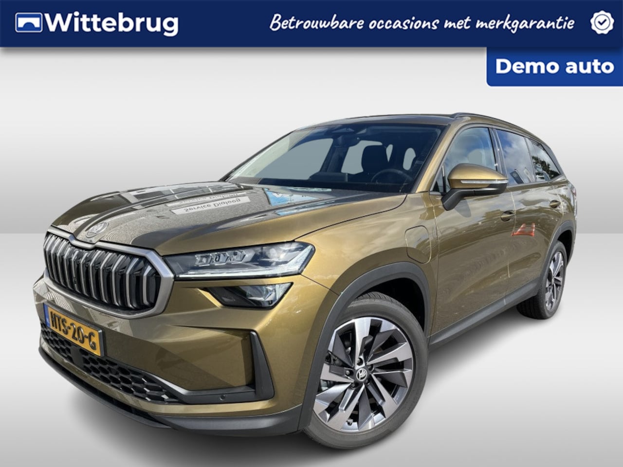 Skoda Kodiaq - 1.5 TSI PHEV Business Edition Camera / App-connect / Cruise control / Airconditioning / Na - AutoWereld.nl